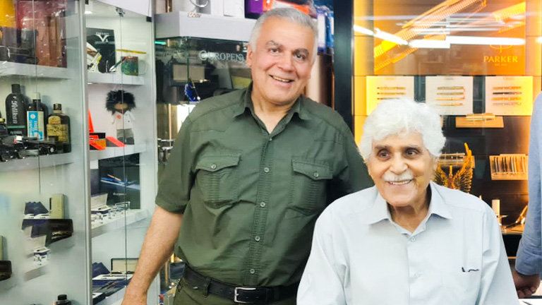 هارون یشایایی و فرخ لطیفی