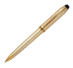 خودکار کراس تاوزند طلایی Cross Townsend Gold Ballpoint pen
