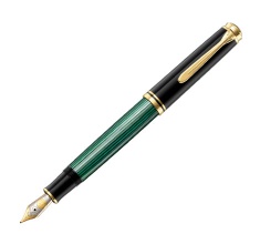 خودنویس پلیکان ام 800 سبز Pelikan M800 Black-Green classic Fountain pen